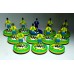 Subbuteo Andrew Table Soccer Brazil 1982 World Cup Team on WSB Professional bases